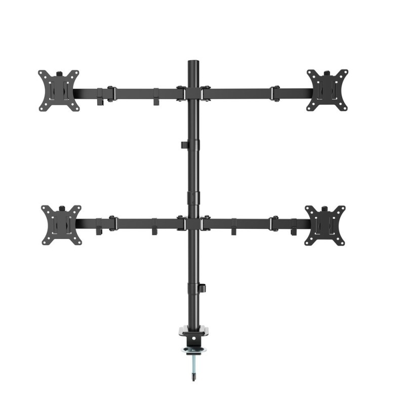 GEMBIRD BIURKOWE RAMIĘ/UCHWYT DLA CZTERECH MONITORÓW (REGULOWANE), 13”- 32” GEMBIRD BIURKOWE RAMIĘ/UCHWYT DLA CZTERECH MONITORÓW (REGULOWANE), 13”- 32”