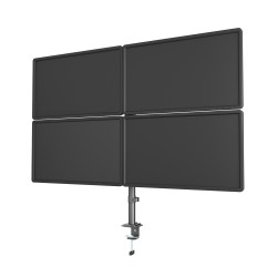 GEMBIRD BIURKOWE RAMIĘ/UCHWYT DLA CZTERECH MONITORÓW (REGULOWANE), 13”- 32”