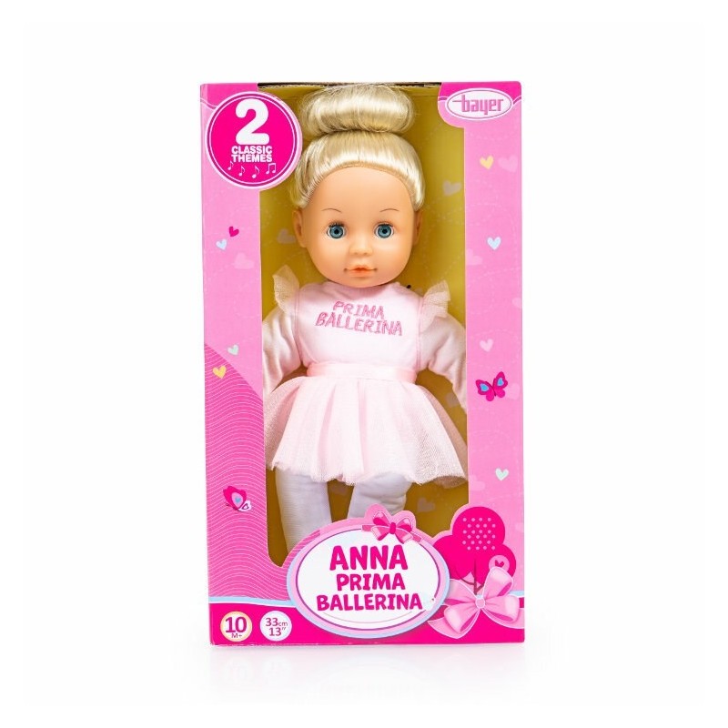 Bayer Lalka Anna Prima Ballerina 33cm 93311AA