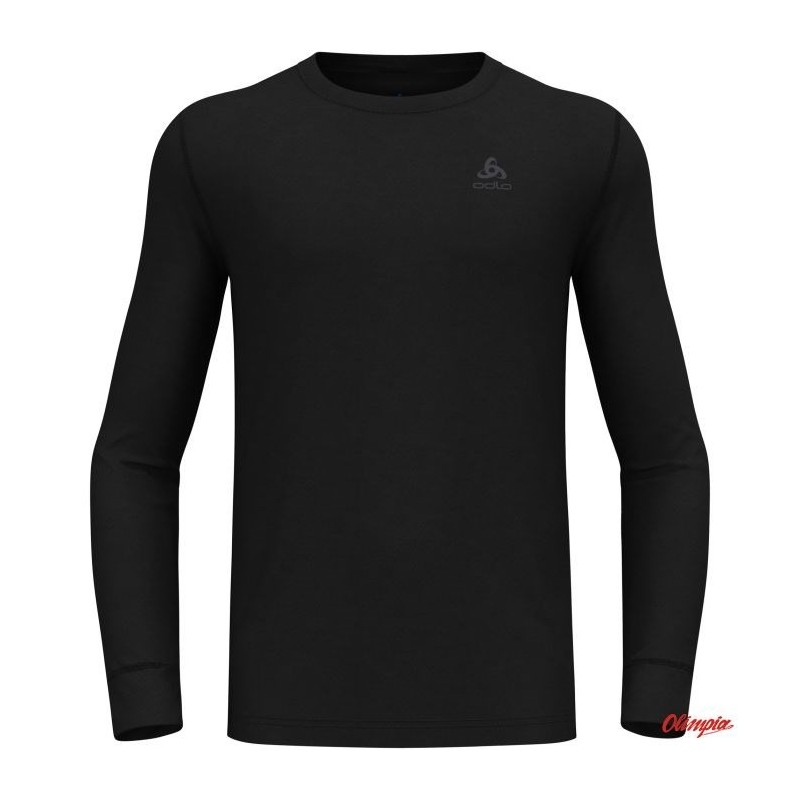 Koszulka męska Odlo BL TOP crew neck l/s MERINO 200 roz. L Czarna Koszulka męska Odlo BL TOP crew neck l/s MERINO 200 roz. L Czarna