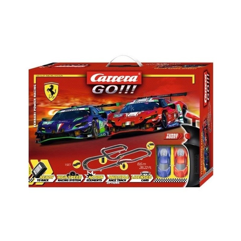 CARRERA GO!!! tor FerrariPowerRacing 8,6m 20062575