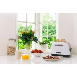 KitchenAid 5KMT2115EWH 5 2 kaw. 1100 W Stal nierdzewna, Biały