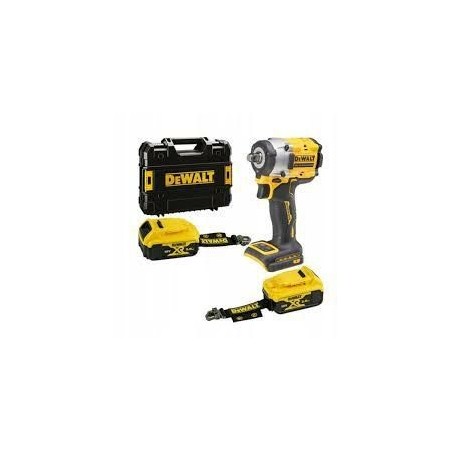 DEWALT.KLUCZ UDAROWY 1/2" 18V DCF921P2LRT 406Nm 2x5,0Ah TSTAK PIERŚCIEŃ, BEZ ŁADOWARKI, LANYARD READY ...