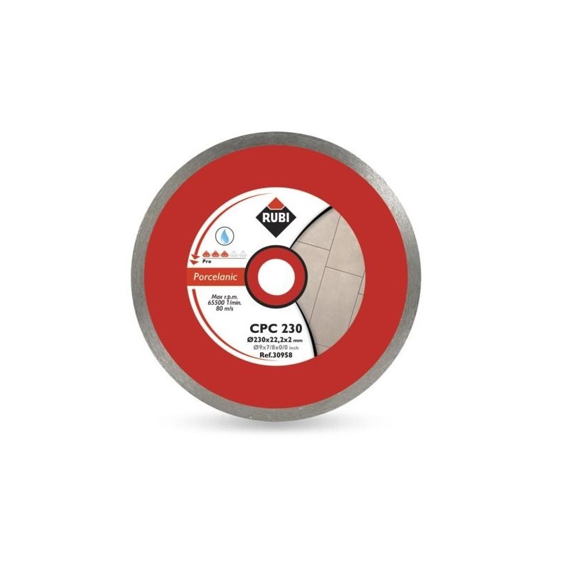 RUBI TARCZA DIAM. CPC 200 PRO .