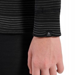 Zestaw bielizny dziecięcej Odlo Set long ACTIVE WARM ECO SET roz. 116cm Czarno-Szary