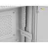 Szafa instalacyjna Lanberg rack wisząca 19" 4U+3U 540x200 niskoprofilowa szara (złożona)