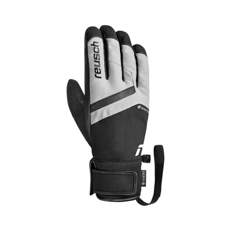 Rękawice Reusch Booster GORE-TEX r. 8,5 czarno-szare Rękawice Reusch Booster GORE-TEX r. 8,5 czarno-szare