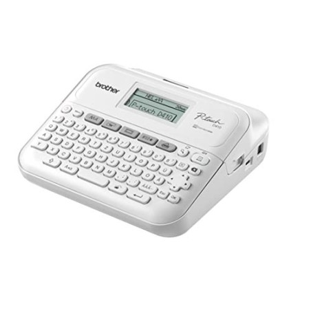 Brother PT-D410 drukarka etykiet Termotransferowy 180 x 180 DPI 20 mm/s Przewodowa TZe QWERTY