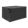 Szafa RACK 19" | 6U | 600 x 370 x 450 | Czarna | Wisząca