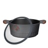 Resto Kitchenware Capella 6,6 l Okrągły Czarny, Drewno Resto Kitchenware Capella 6,6 l Okrągły Czarny, Drewno