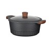 Resto Kitchenware Capella 6,6 l Okrągły Czarny, Drewno Resto Kitchenware Capella 6,6 l Okrągły Czarny, Drewno