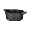 Resto Kitchenware Capella 6,6 l Okrągły Czarny, Drewno Resto Kitchenware Capella 6,6 l Okrągły Czarny, Drewno
