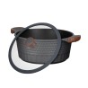 Resto Kitchenware Capella 6,6 l Okrągły Czarny, Drewno Resto Kitchenware Capella 6,6 l Okrągły Czarny, Drewno