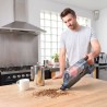 Black & Decker BHFEA18D1 okurzacz na kiju/szczotka elektryczna Odkurzacz stojący 2 w 1 Bateria Suchy Bez worka Szary 2 Ah