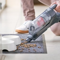 Black & Decker BHFEA18D1 okurzacz na kiju/szczotka elektryczna Odkurzacz stojący 2 w 1 Bateria Suchy Bez worka Szary 2 Ah