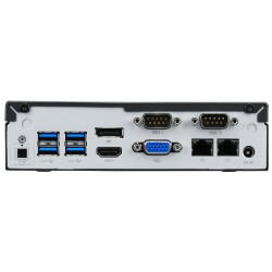 Shuttle DL30N komputer typu barebone Wielkość PC 1.35L Czarny N100