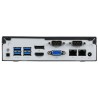 Shuttle DL30N komputer typu barebone Wielkość PC 1.35L Czarny N100