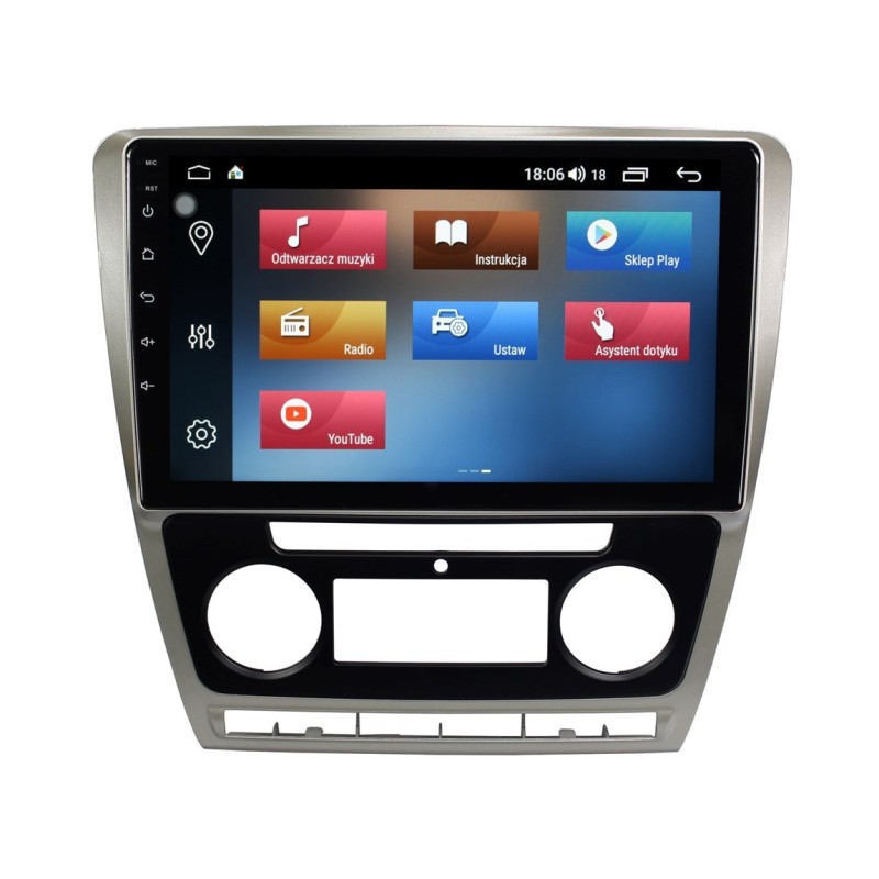 RADIO NAWIGACJA GPS SKODA OCTAVIA II 2004-2013 ANDROID