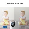 TP-Link Tapo C225 Kamera bezpieczeństwa IP Wewnętrzna 2560 x 1440 px Biurko TP-Link Tapo C225 Kamera bezpieczeństwa IP Wewnętrzna 2560 x 1440 px Biurko