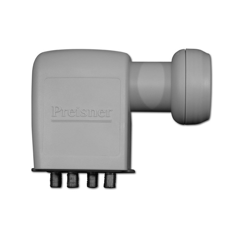 Preisner SPU44EN konwerter LNB 10,7 - 11,7 GHz Szary