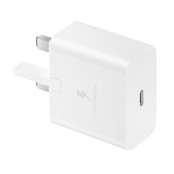 Samsung Power Adapter 15W USB-C Fast Charge (without cable) White