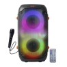 ESPERANZA GŁOŚNIK BT FM LED RGB KARAOKE SINGER EP156