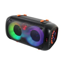 ESPERANZA GŁOŚNIK BT FM LED RGB KARAOKE SINGER EP156