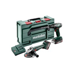 Metabo SET 2.4.3 18 V 1600 RPM Czarny, Zielony, Czerwony