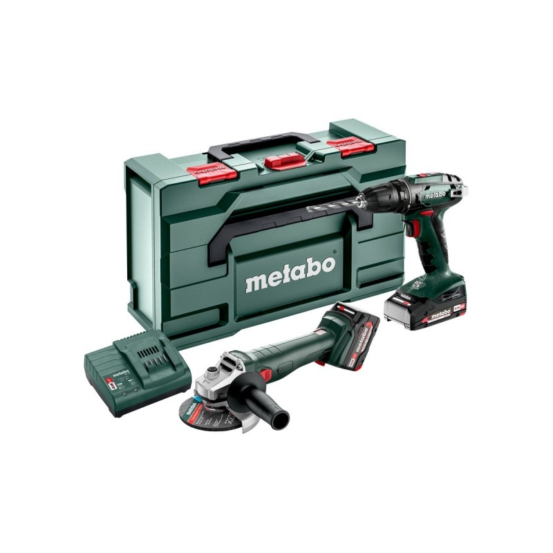 Metabo SET 2.4.3 18 V 1600 RPM Czarny, Zielony, Czerwony Metabo SET 2.4.3 18 V 1600 RPM Czarny, Zielony, Czerwony