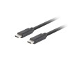 LANBERG KABEL USB-C M/M 3.2 GEN2 1.8M 10GB/S PD100W CA-CMCM-32CU-0018-BK