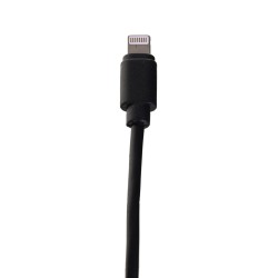 Kabel GEMBIRD CC-USB2-AMLM-2M (USB 2.0 M - Lightning M 2m kolor czarny)