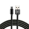 Kabel zasilający everActive CBB-1CB (USB - USB typu C 1m kolor czarny)