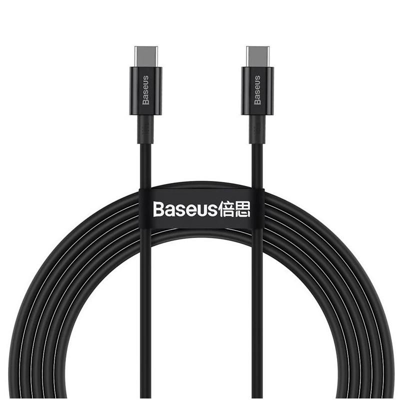 BASEUS KABEL USB-C DO USB-C SUPERIOR SERIES, 100W,