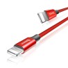 Kabel Baseus Yiven CALYW-A09 (USB 2.0 - Lightning 1,8m kolor czerwony)