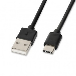 Kabel IBOX USB TYP-C, 2A 1M IKUMTC (USB 2.0 typu A M - USB typu C M 1m kolor czarny)