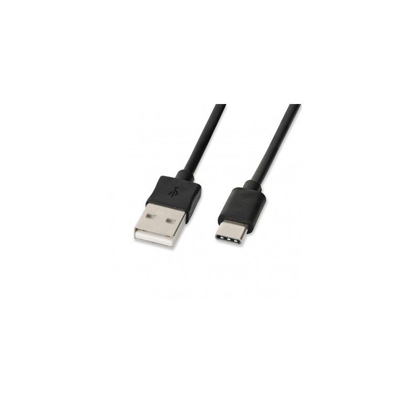 Kabel IBOX USB TYP-C, 2A 1M IKUMTC (USB 2.0 typu A M - USB typu C M 1m kolor czarny)