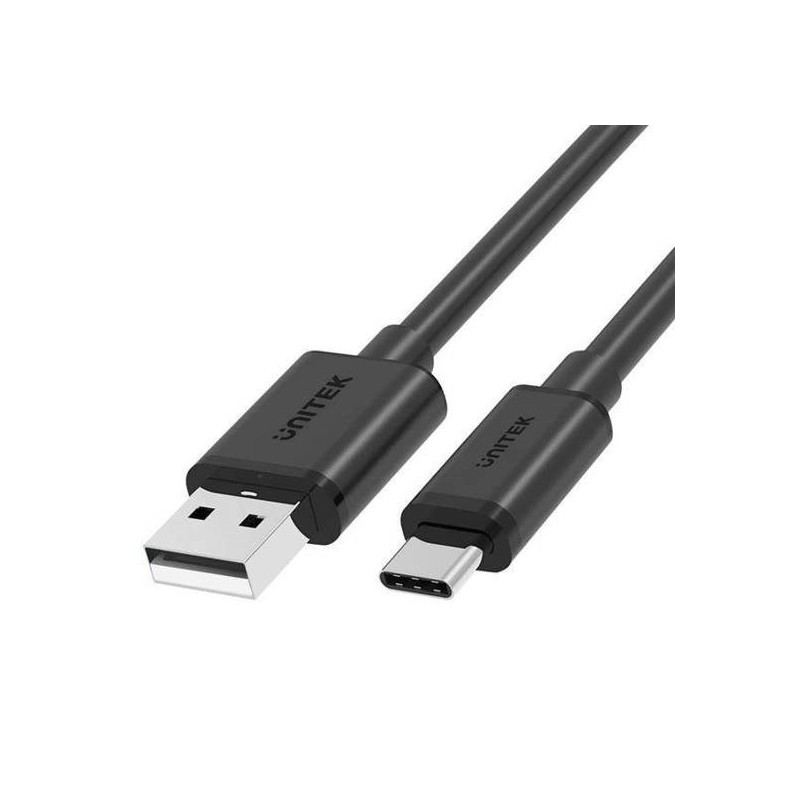 UNITEK KABEL USB-A 2.0 - USB-C, 2M, C14068BK