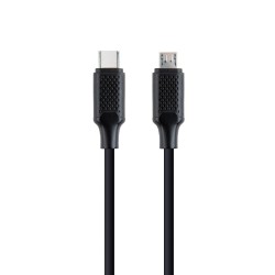 GEMBIRD KABEL USB TYPE-C(M) - USB MICRO (M) ŁADOWANIE/TRANSMISJA DANYCH, 1.5M, CZARNY