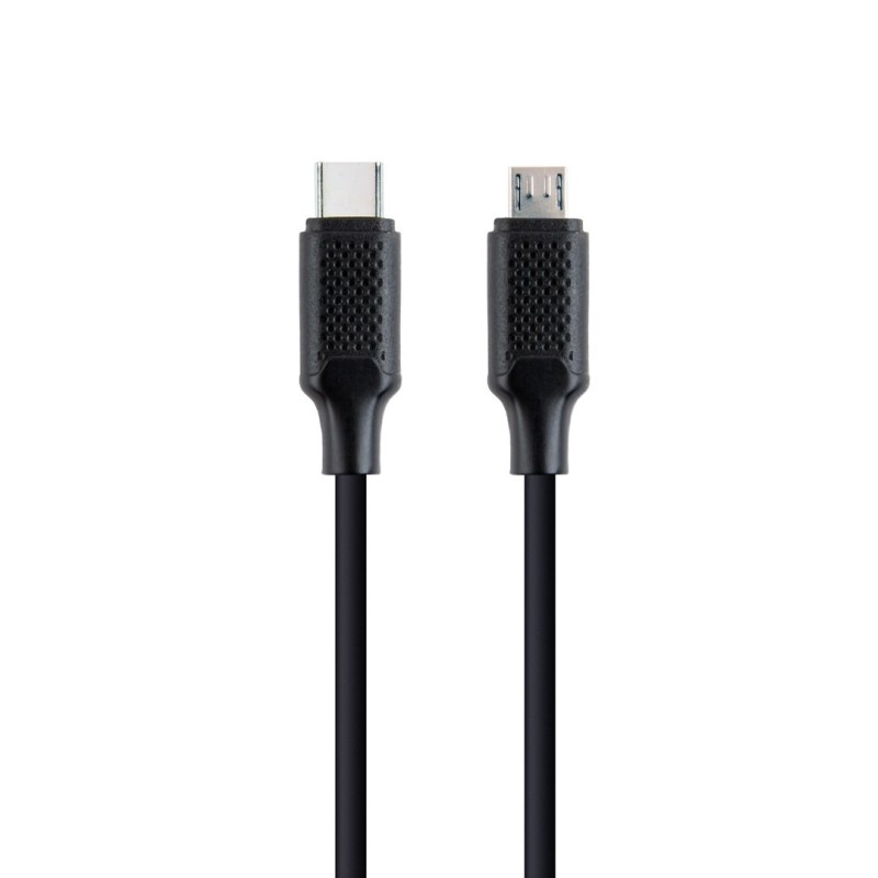 GEMBIRD KABEL USB TYPE-C(M) - USB MICRO (M) ŁADOWANIE/TRANSMISJA DANYCH, 1.5M, CZARNY