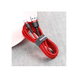 Kabel Baseus Cafule CATKLF-A09 (USB 2.0 - USB typu C 0,50m kolor czerwony)