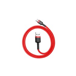 Kabel Baseus Cafule CATKLF-A09 (USB 2.0 - USB typu C 0,50m kolor czerwony)