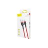 Kabel Baseus Cafule CATKLF-A09 (USB 2.0 - USB typu C 0,50m kolor czerwony)