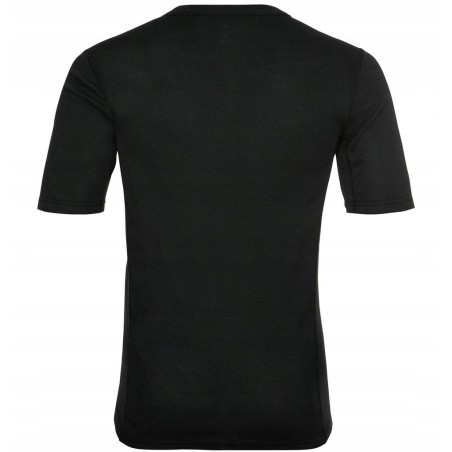 Koszulka męska Odlo BL TOP crew neck s/s ACTIVE WARM ECO roz. L Czarna