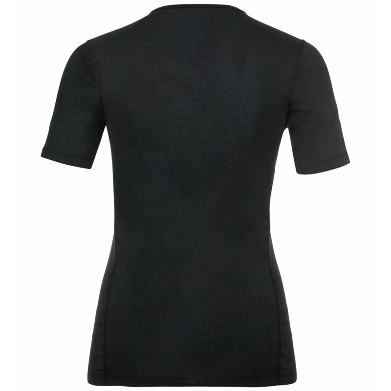 Koszulka damska Odlo BL TOP crew neck s/s ACTIVE WARM ECO roz. M Czarna Koszulka damska Odlo BL TOP crew neck s/s ACTIVE WARM ECO roz. M Czarna