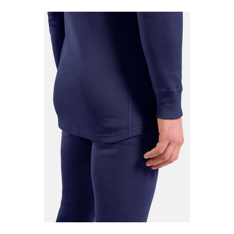 Bielizna termoaktywna z długim rękawem Odlo BL TOP crew neck l/s MERINO 260 roz. L Niebieska Bielizna termoaktywna z długim rękawem Odlo BL TOP crew neck l/s MERINO 260 roz. L Niebieska