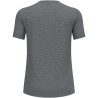 Bielizna termoaktywna z krótkim rękawem Odlo BL TOP crew neck l/s MERINO 160 roz. L Ciemnoszary
