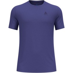 Bielizna termoaktywna z krótkim rękawem Odlo BL TOP crew neck l/s MERINO 160 roz. M Niebieska