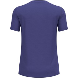 Bielizna termoaktywna z krótkim rękawem Odlo BL TOP crew neck l/s MERINO 160 roz. L Niebieska
