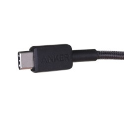 Kabel Anker 322 USB-C do USB-C 1.8m czarny