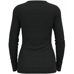 Koszulka damska Odlo BL TOP crew neck l/s MERINO 200 roz. S Czarna